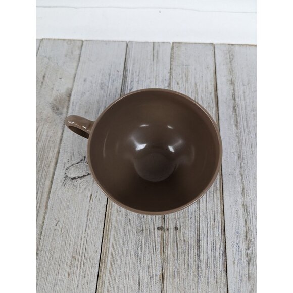 Vintage Oneida Melamine Melmac Brown Coffee Tea Mug Cup Set of 1 - Picture 2 of 5